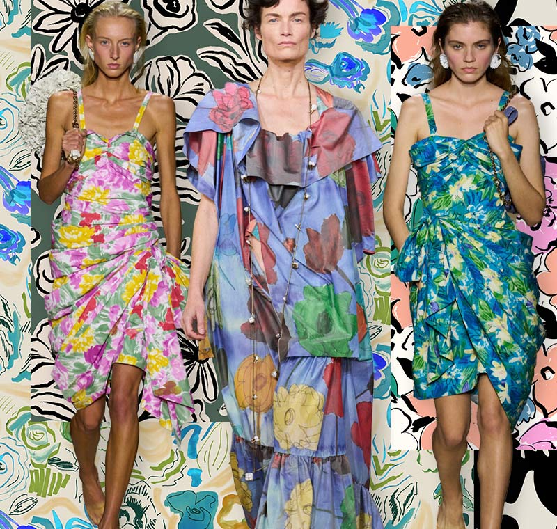 Printed fabric look 1