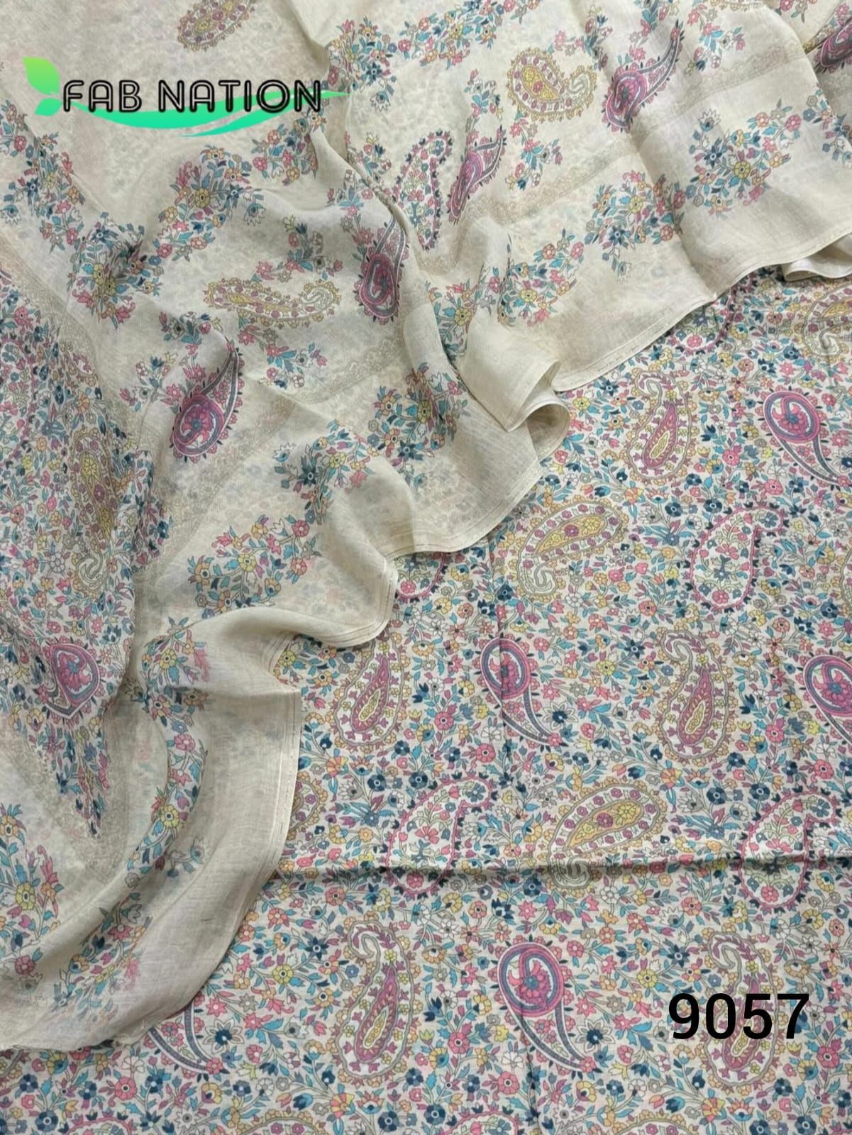 Cotton Allover Suits with Mal Dupatta