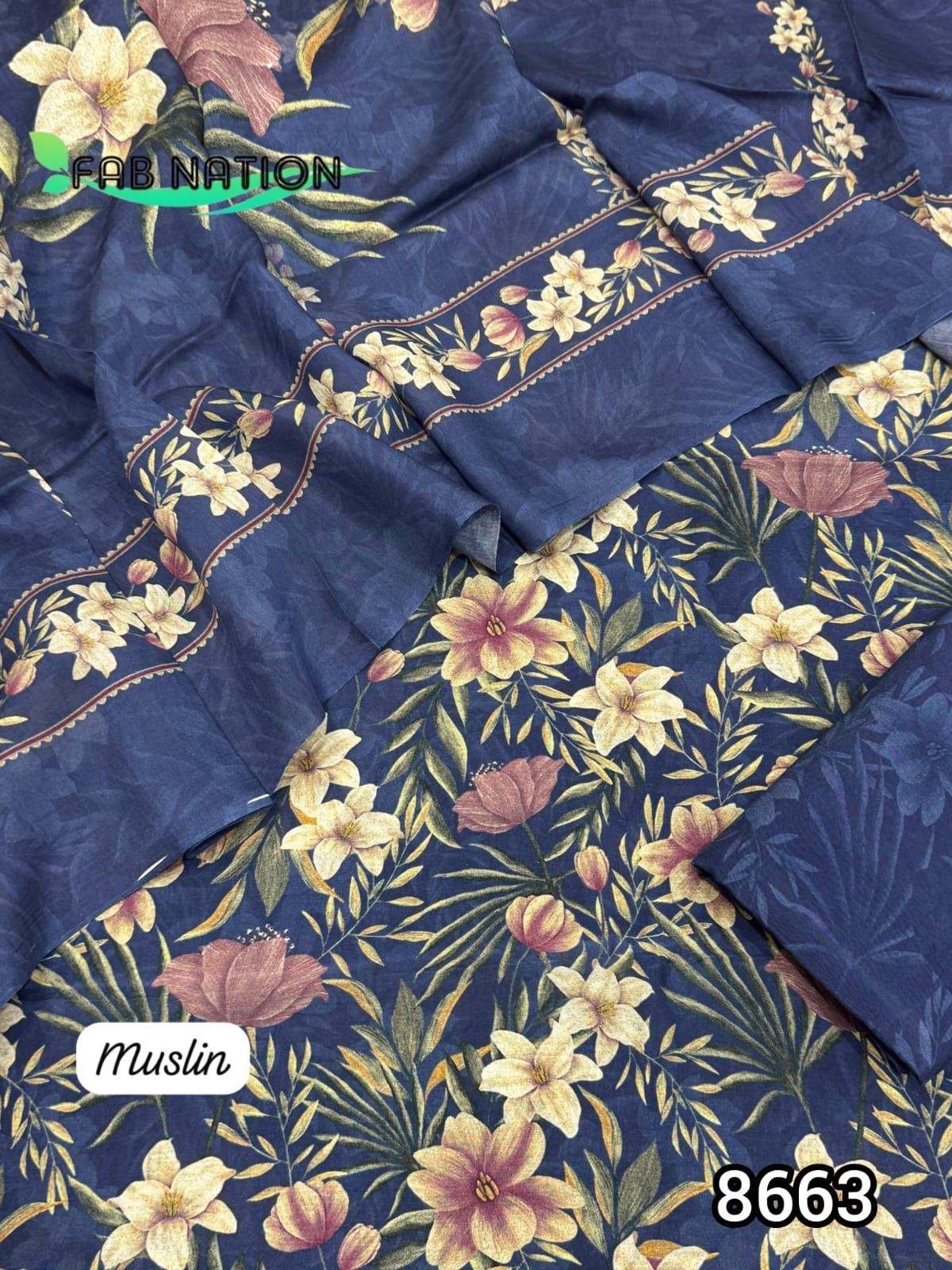 Muslin Suits with Mal Dupatta