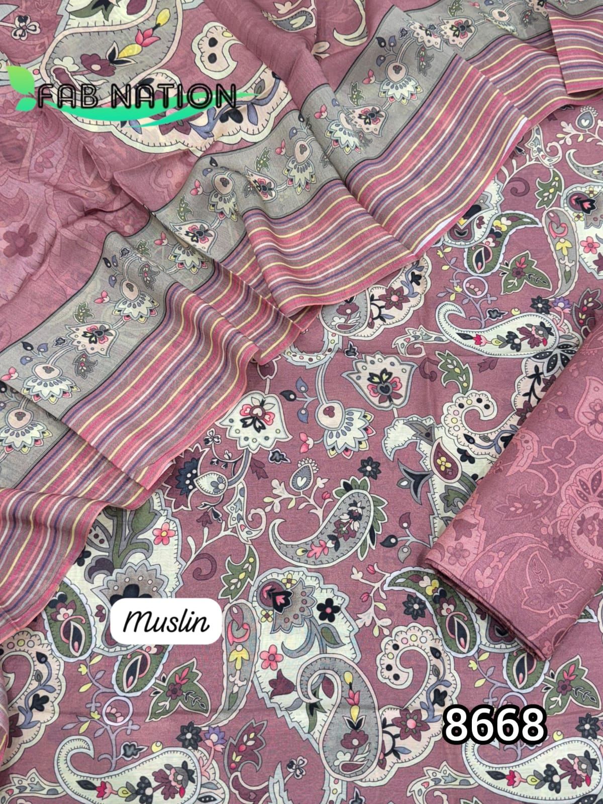 Muslin Suits with Mal Dupatta