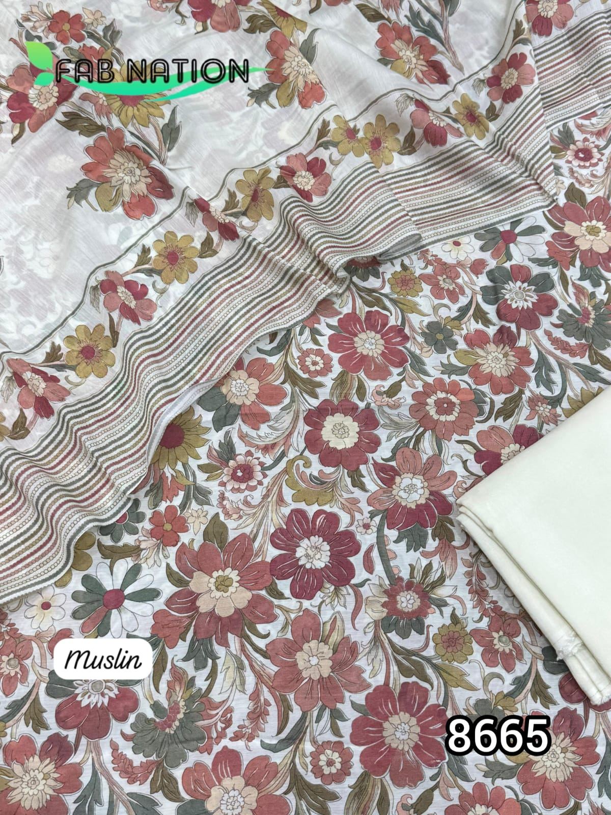 Muslin Suits with Mal Dupatta