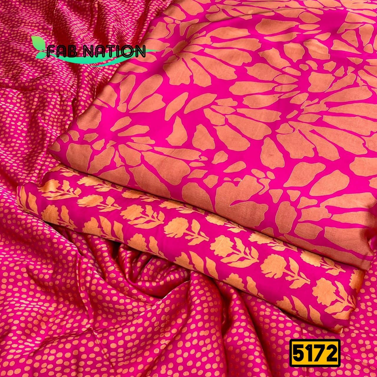 Modal Satin Suits with Chinnon Dupatta