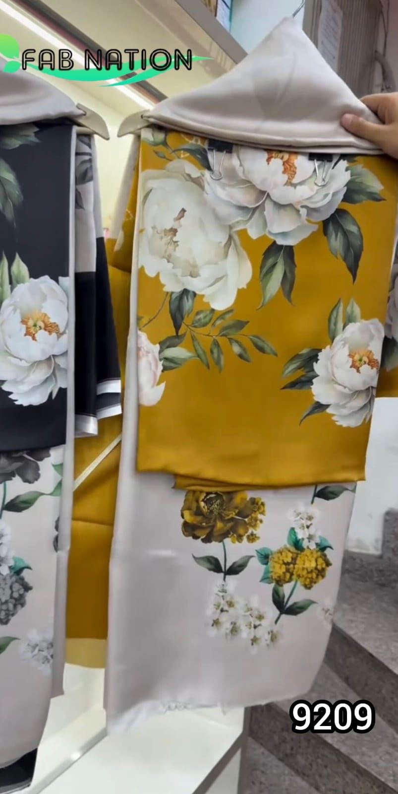 Satin Georgette Farsi Suit