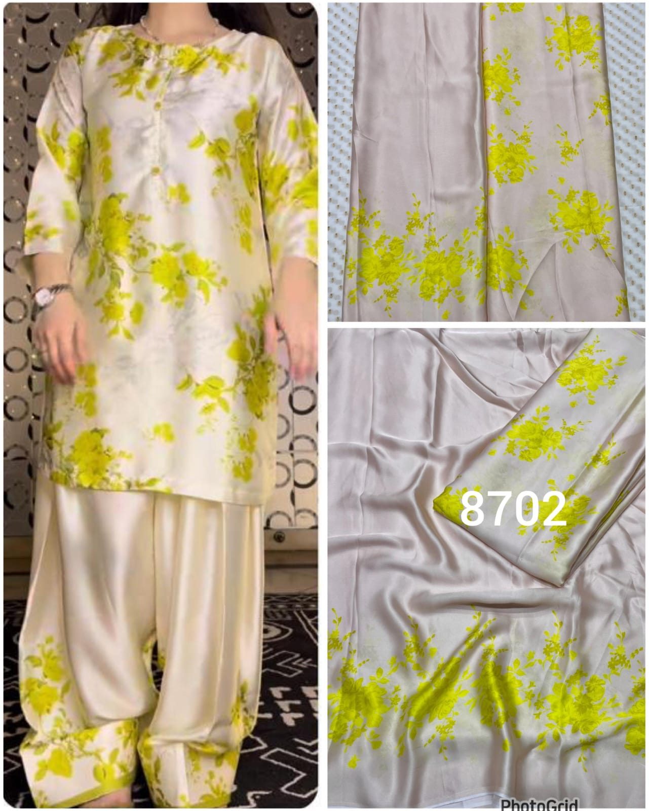 Satin Georgette Suits