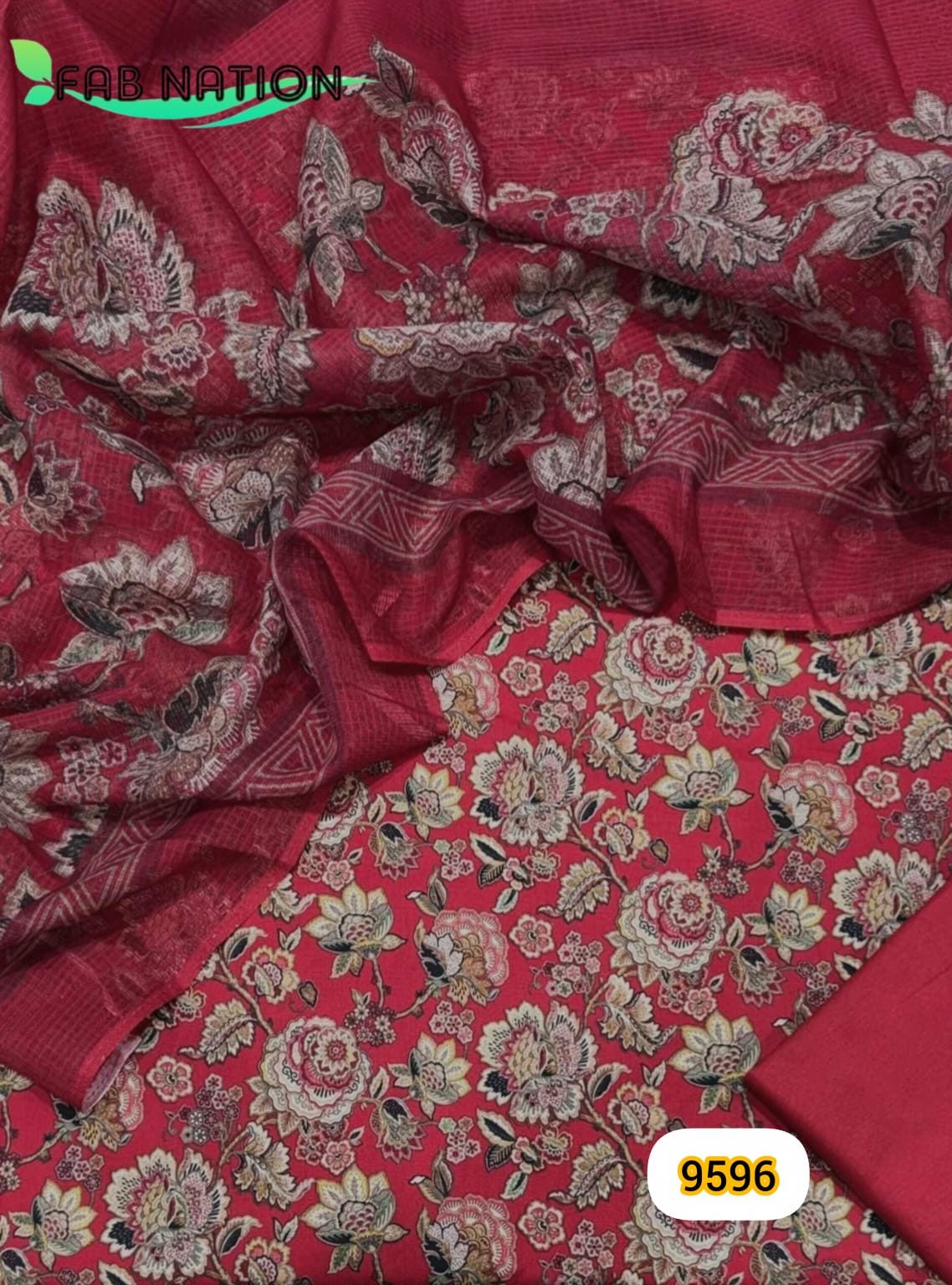 Cotton Suits with Kota Doria Dupatta
